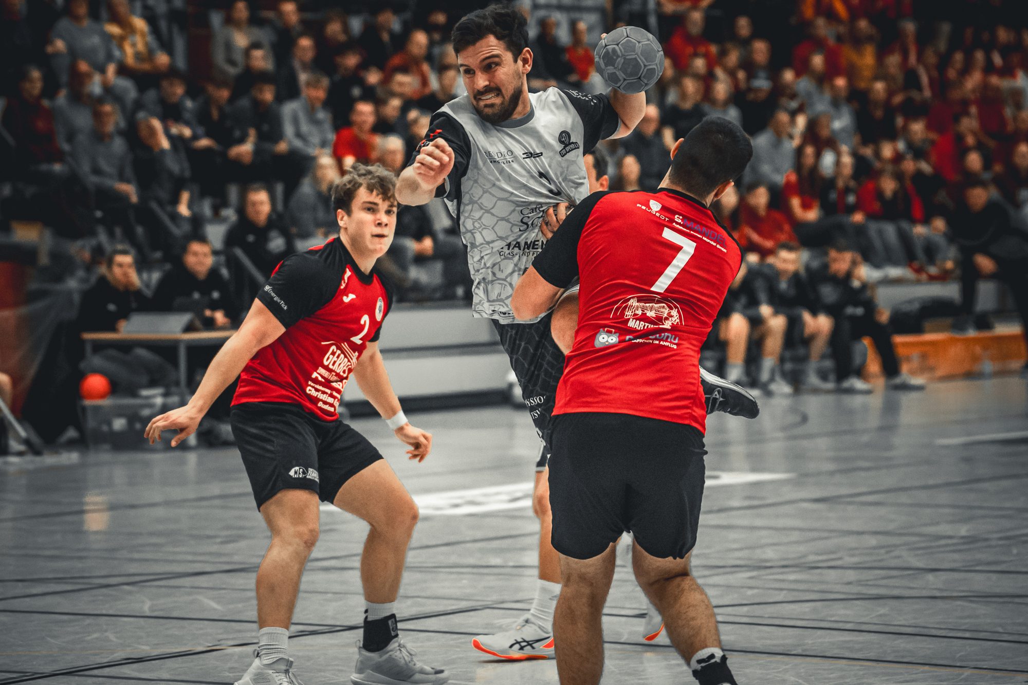 Herren 1 des TSV Speyer im Angriff